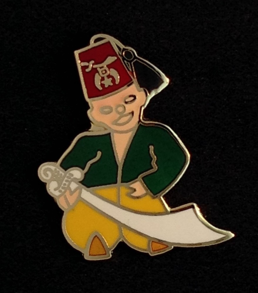 Masonic Shriner Scimitar Lapel Pin (SLP-SC)