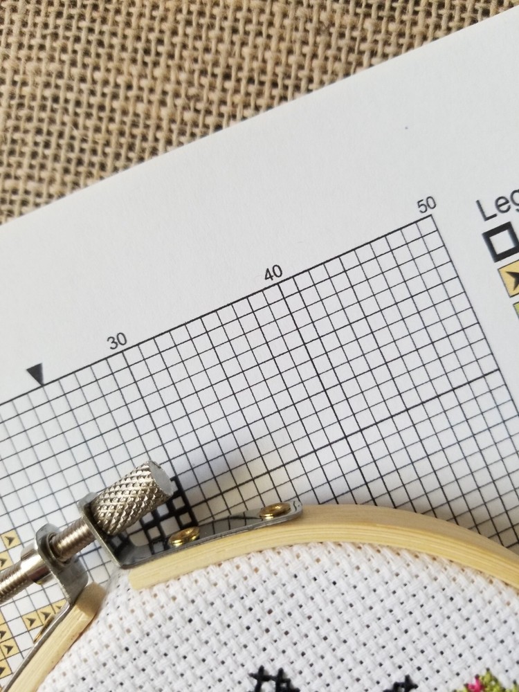 Counted Cross Stitch Light Unto My Path Scripture Pattern