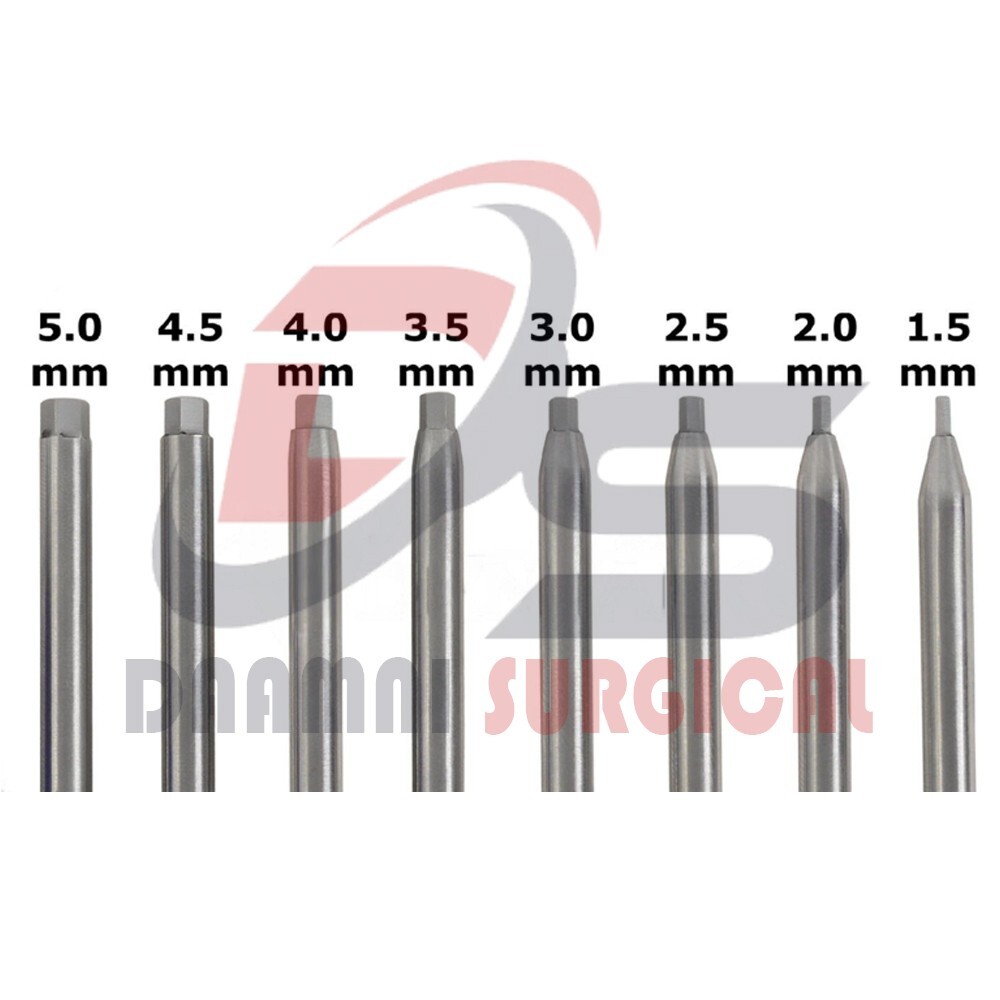 Orthopedic Bone Screwdriver Quick Coupling Handle Full Set Veterinary Instrument