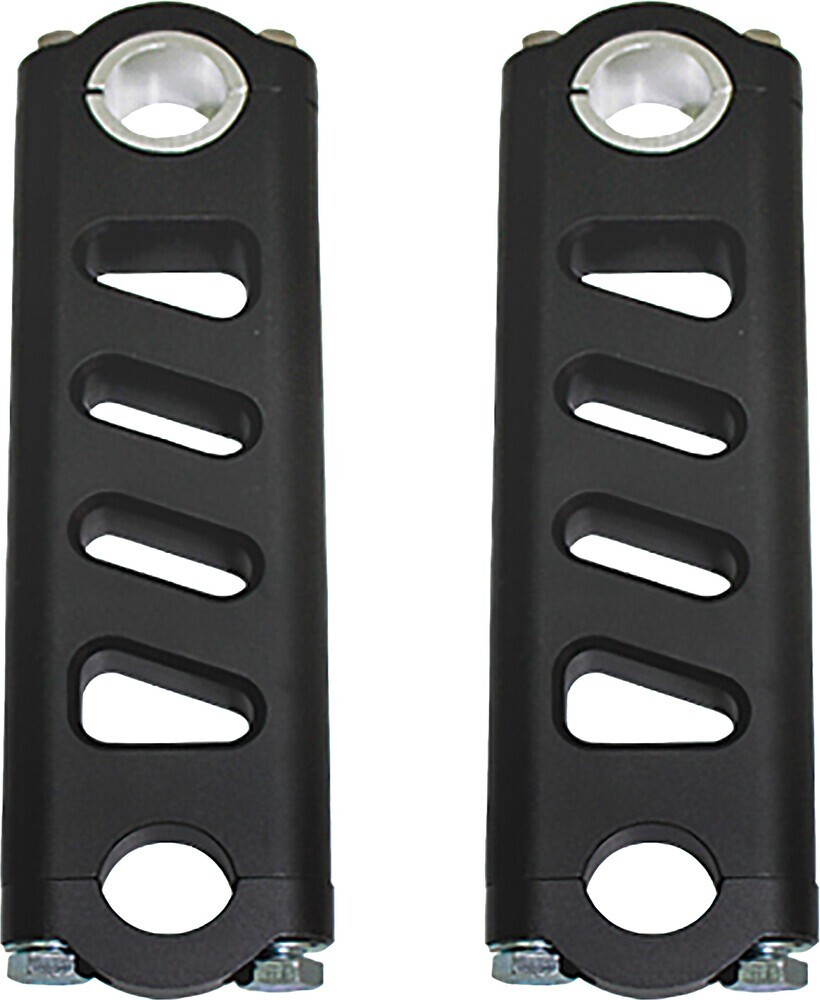 Universal 6 Inch Pivoting Snowmobile Handlebar Risers, SP1 6" Fixed Height Riser
