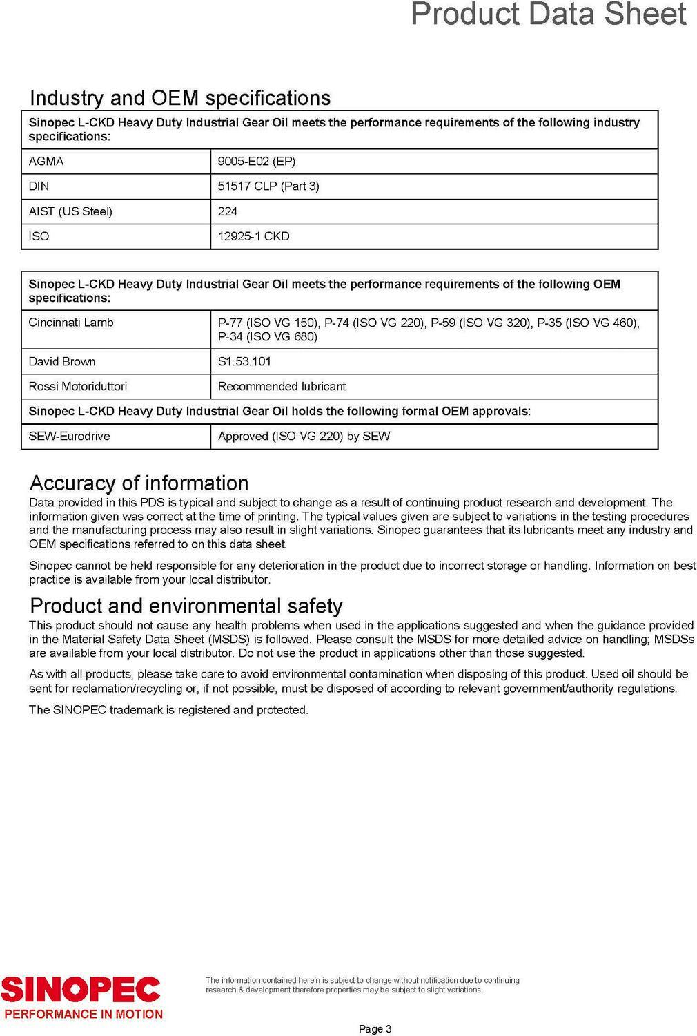 Heavy Duty Industrial EP Gear Oil - ISO 150 - 5 Gallon Pail (18L - 4.75 GAL)