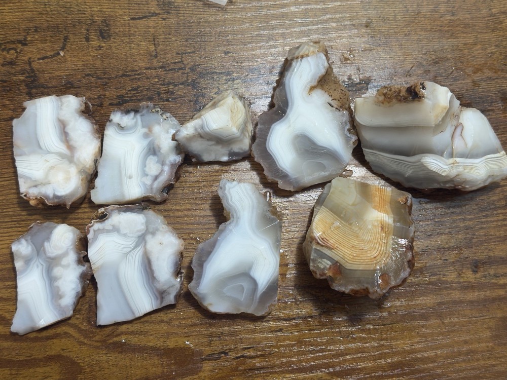 Moroccan Agate Rough Lot, Bulk Rough Agate, Natural Agate