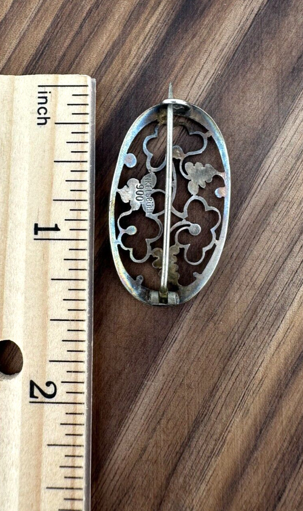 900 Silver Pin PinkelBüHL