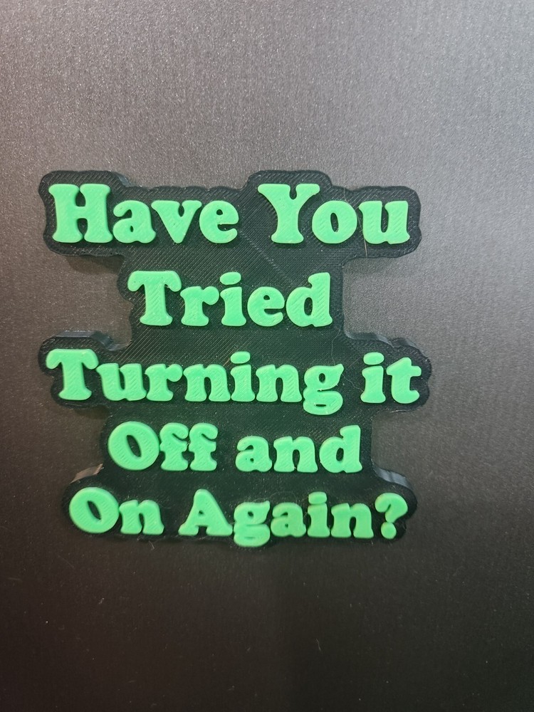 Funny IT Restart Magnet