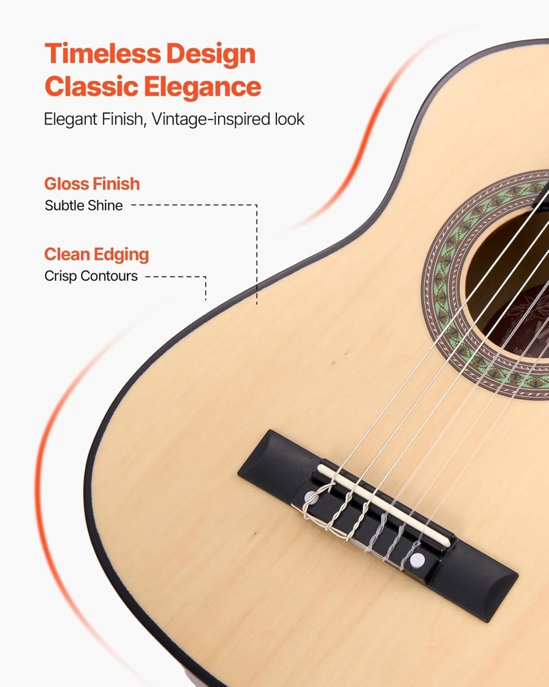 30-inch Beginner Acoustic Guitar Package - Starter Bundle Kit & Accessories