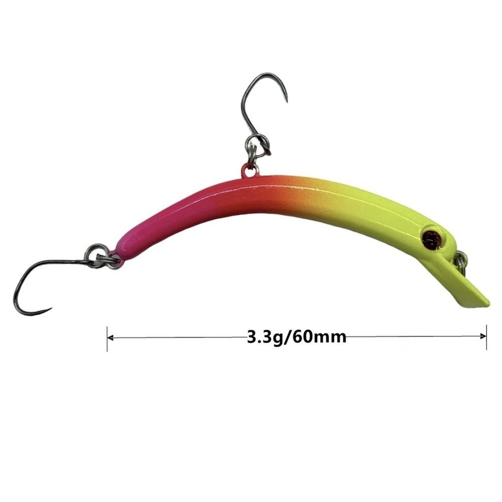 Curved Minnow Lure Hard Bait Precision Casting Versatile Depth Control