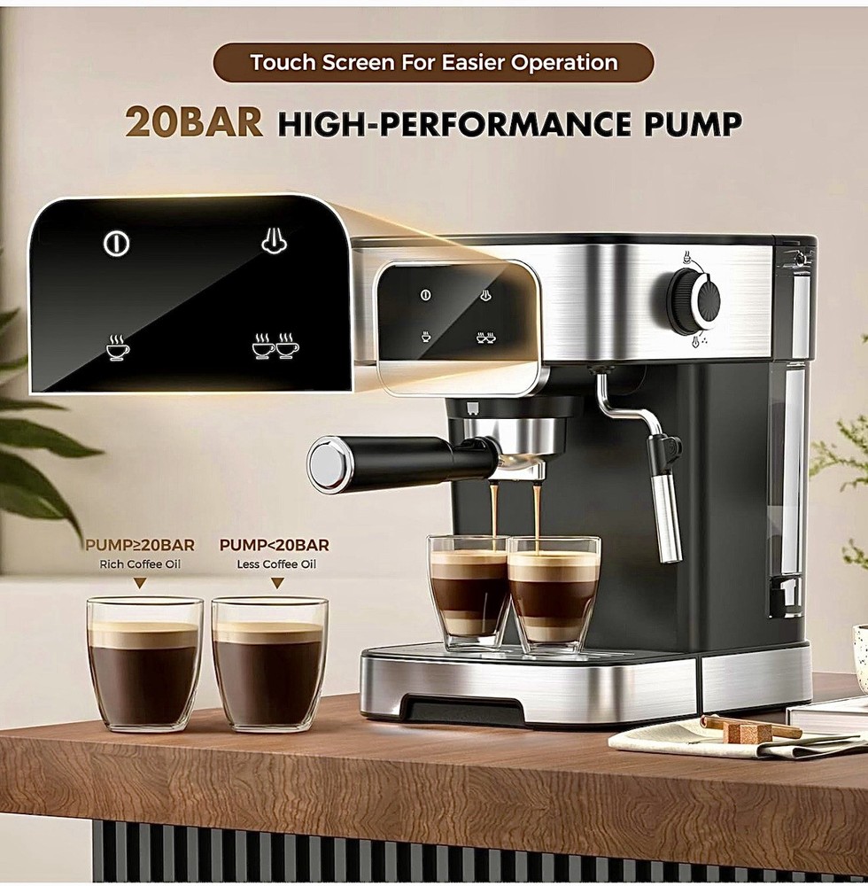Espresso Machine-Professional Coffee Maker-Cafetera De Espresso Y Capuchino