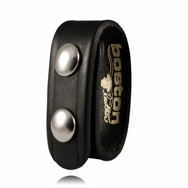 Model 5492 1" Belt Keeper, Black, Plain, Nickel