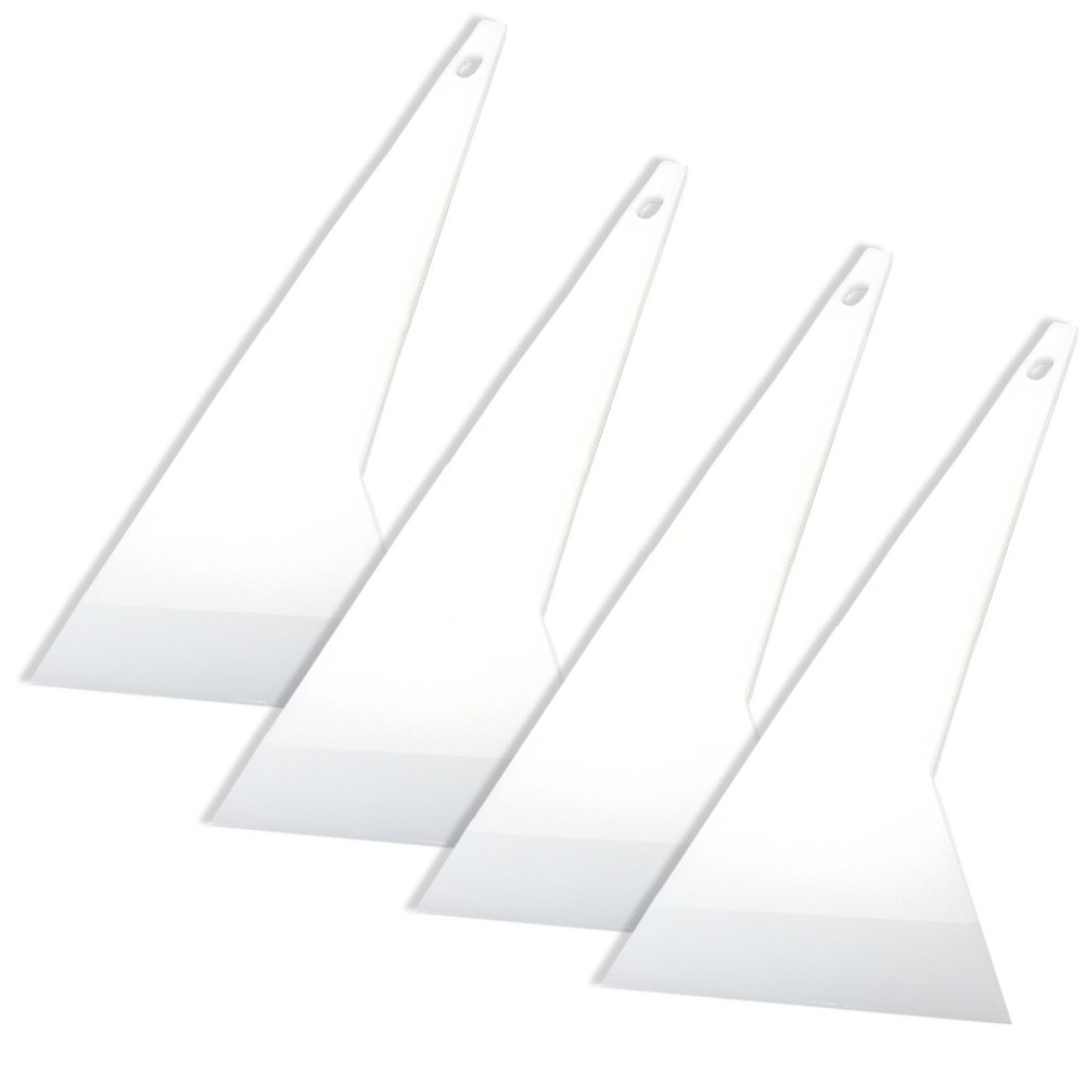 Window Tint Tools 4Pcs Plastic Long Handle Window Tint Squeegee Tint Kit for ...