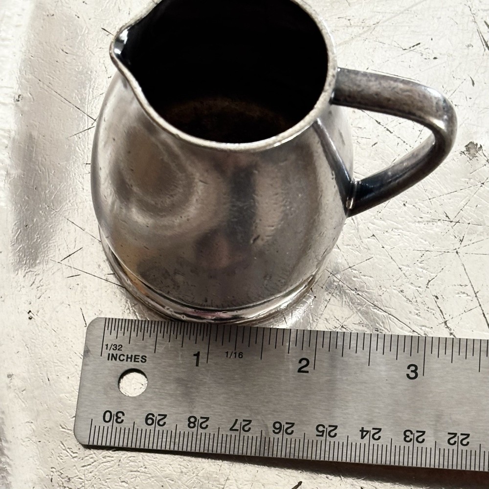 Silver Plate Creamer Hotel Dixie New York Lovely Shape