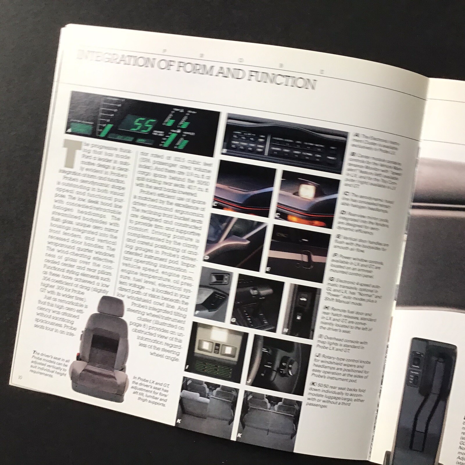 1989 Ford Probe Dealer Sales Brochure - Ford Motor Company