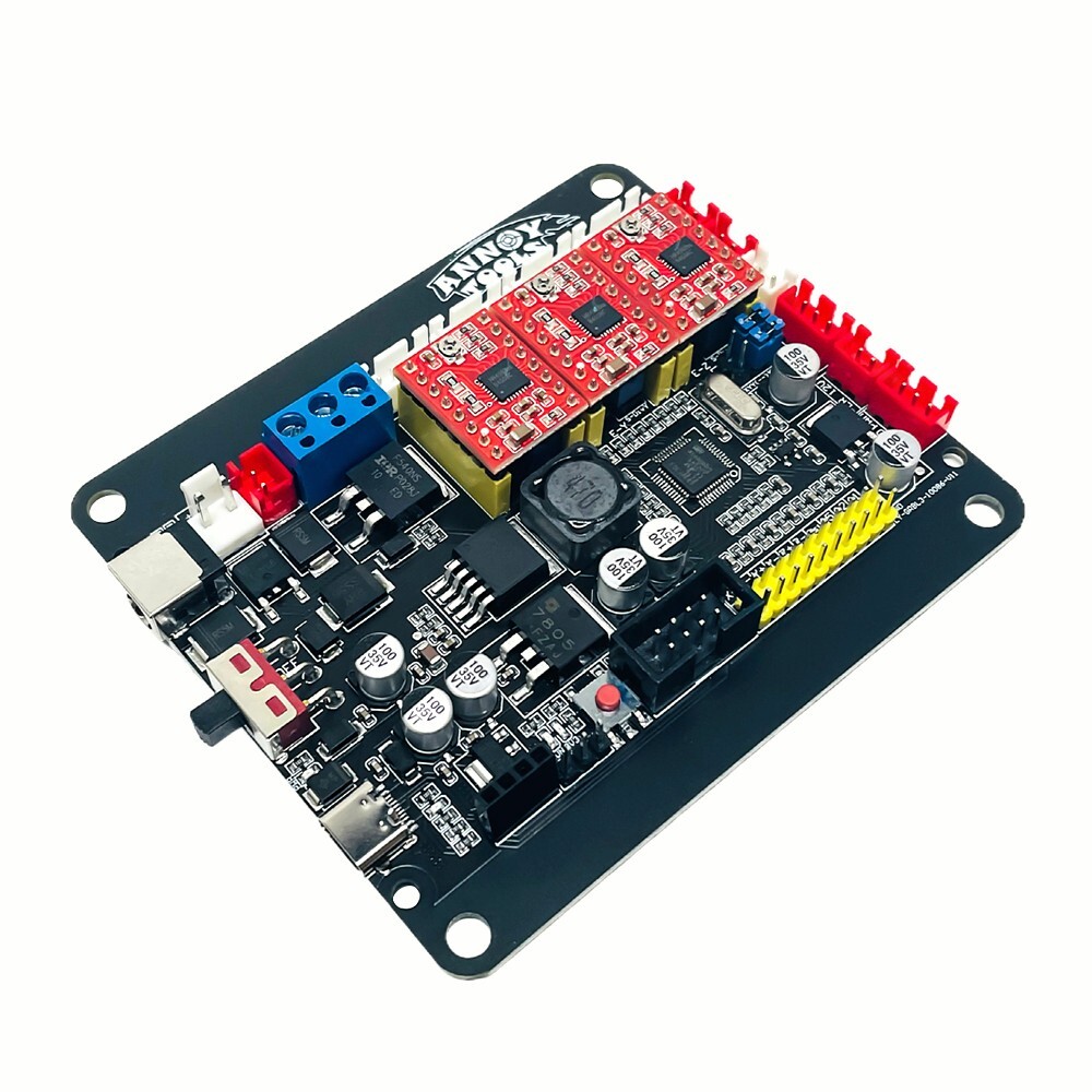 3 Axis Control Board Stepper Motor A4988 Drive GRBL Controller For CNC Engraver