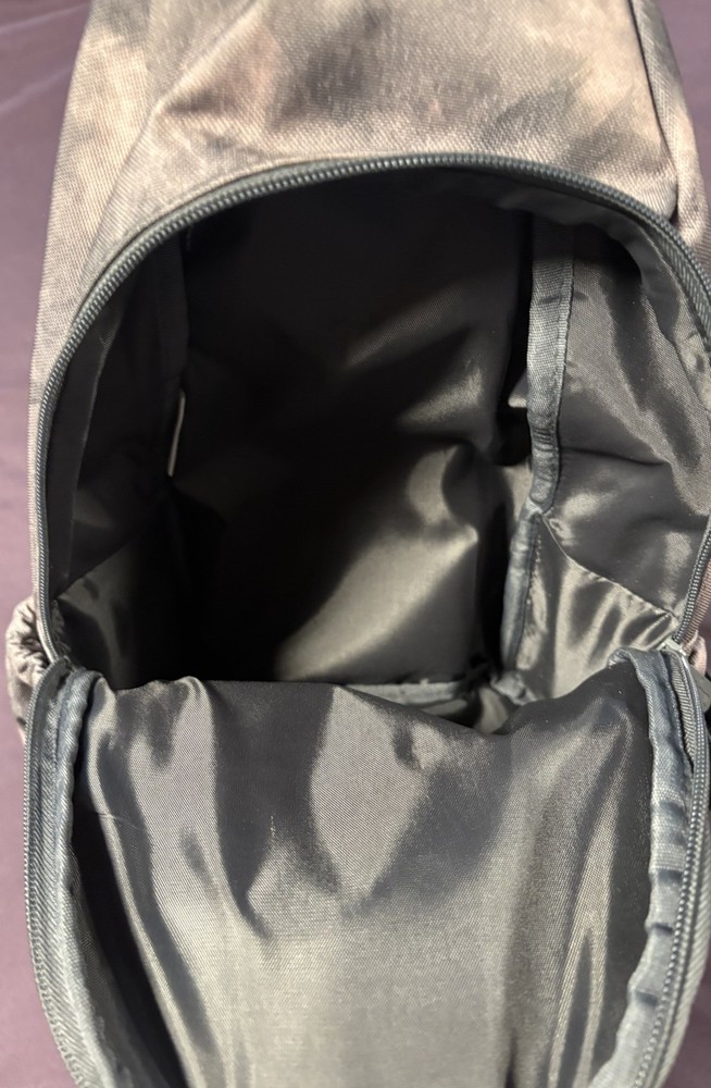 Thirty One Adjustable SlingBack Backpack - Whisper Grey Colorblock