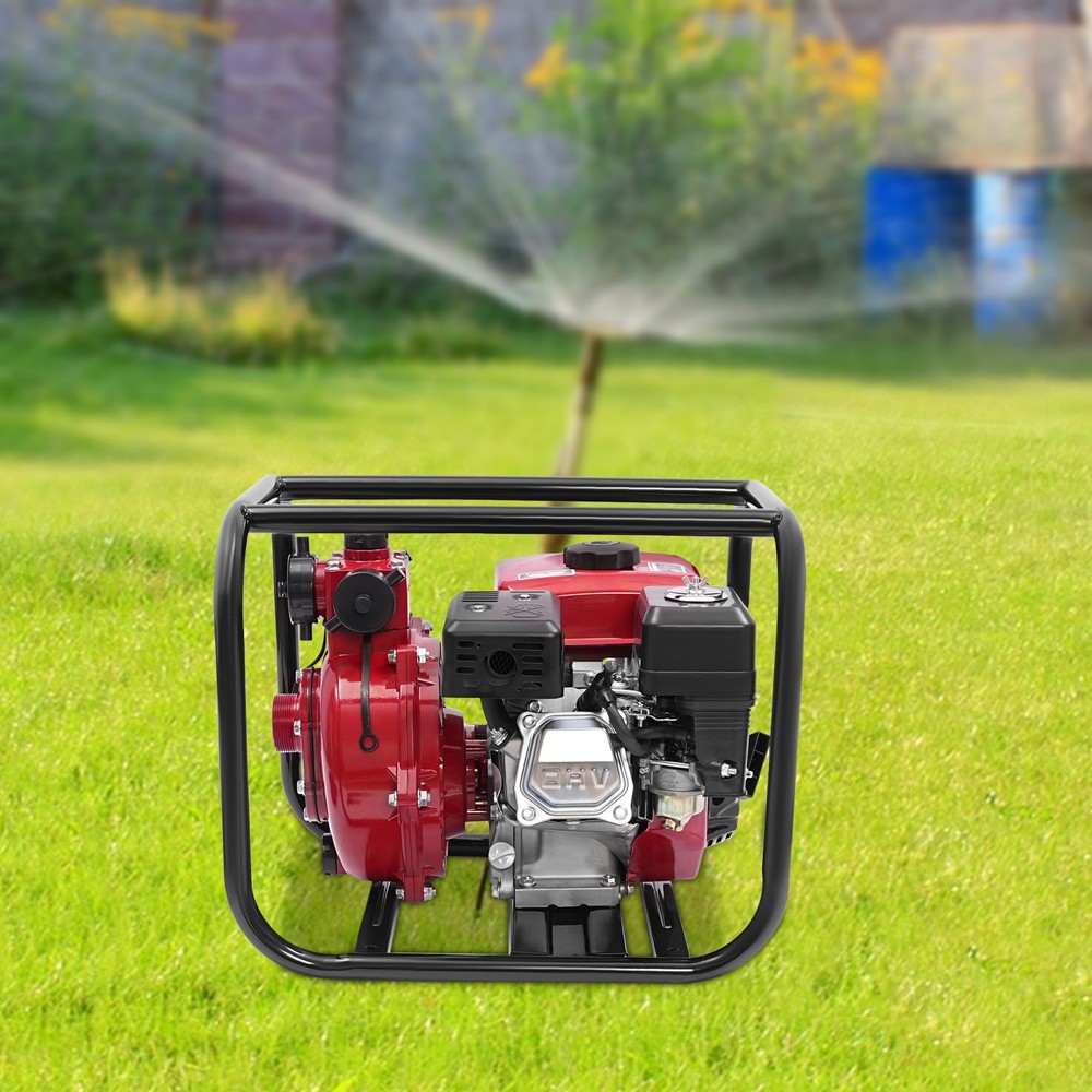 4-Stroke Water Pump irrigation Pump w/ Water Pipe Pull Start 1659.79 ft³/h