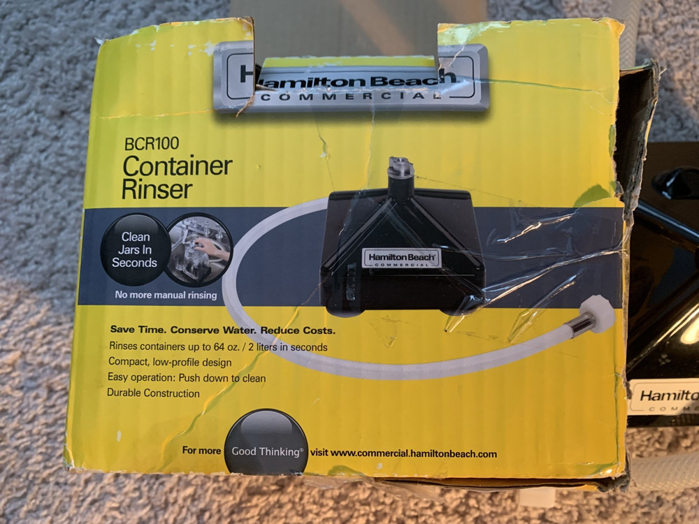 Hamilton Beach BCR100 Container Rinser Station