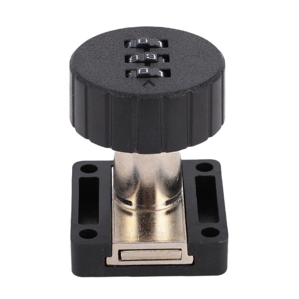 Combination Cabinet Cam Lock 3 Digits Password Coded Drawer Lock Black