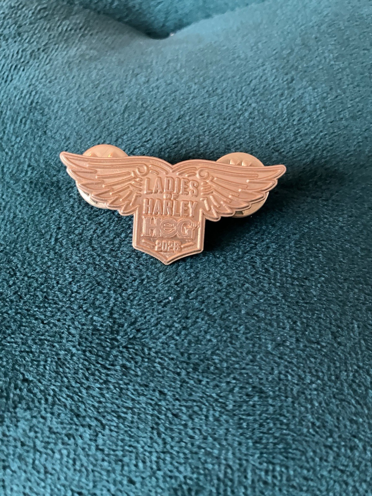 HOG 2026 Ladies of Harley Pin, Harley Owners Group Pin & Patch, Guide