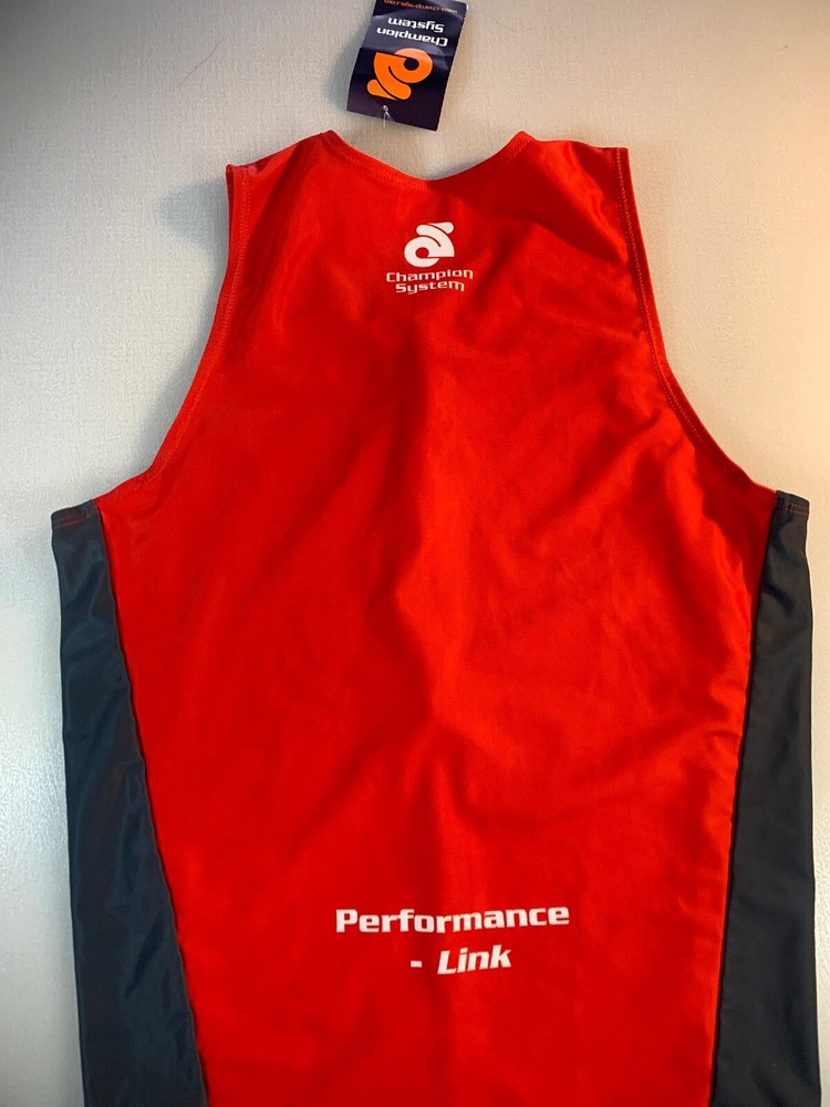 Champion System Womens Performance Link Tri Triathlon Top Medium M (6545-3)