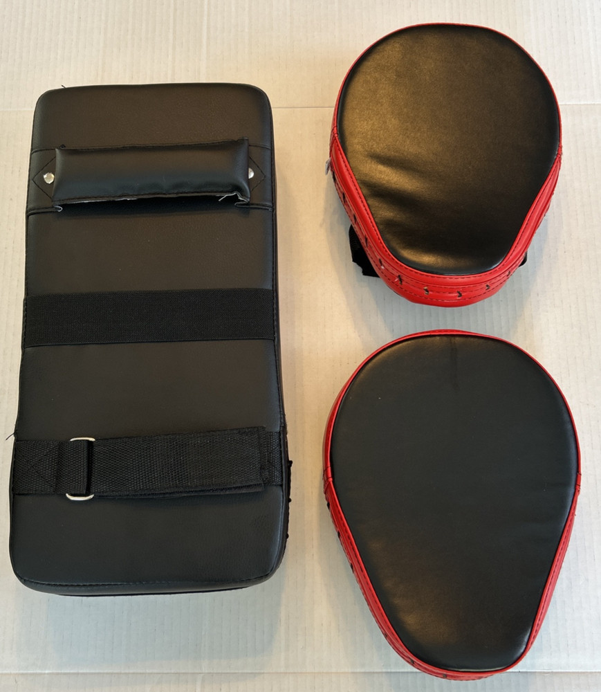Odoland Punching Mitts Kick Pack Set, Boxing Mitts Focus