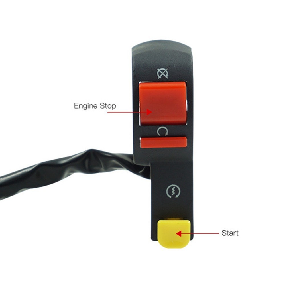 Motorcycle Start Switch Switch ATV And Bike Dirt ATV Electronics + Plastic