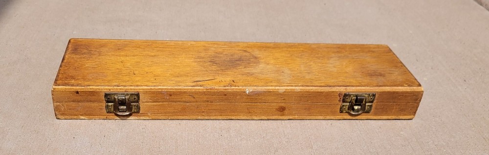 Helios Precision Universal Protractor Vintage Germany with Wood Case