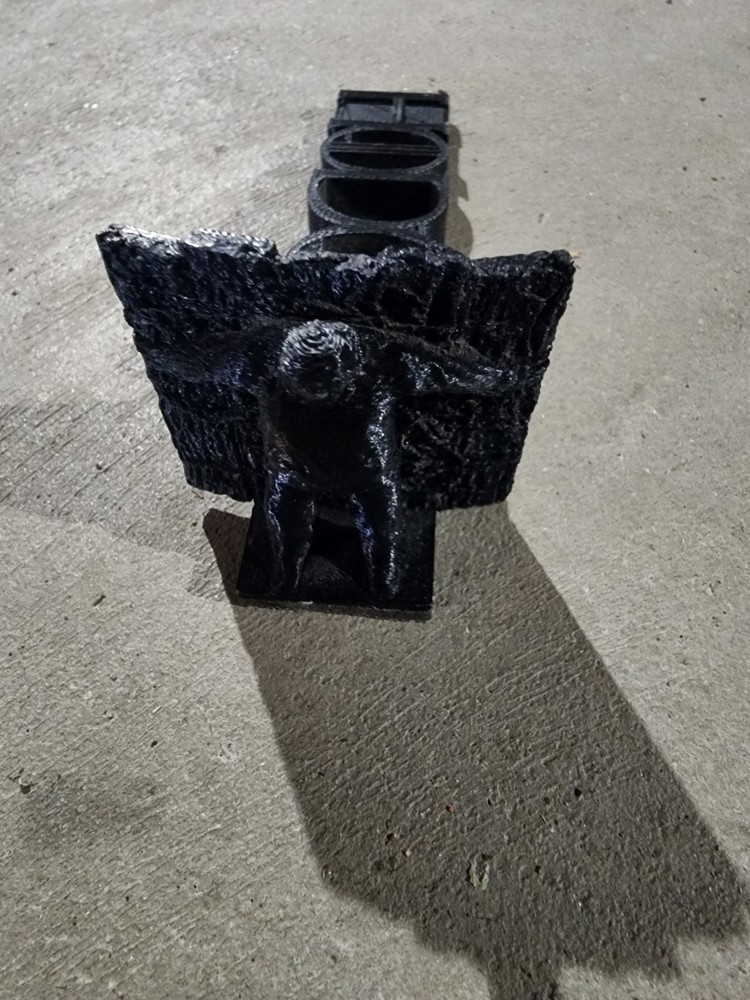 Hodor Doorstop 3D Printed