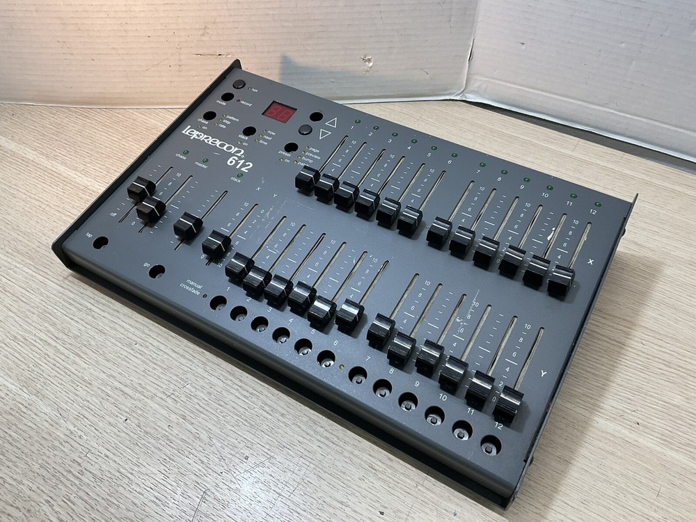 Leprecon 612 DMX Lighting Controller Console/ NO POWER CORD / MAR935