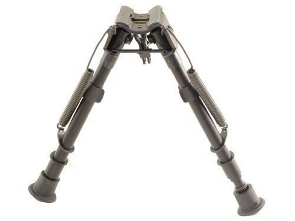 Harris Engineering 9-13" 1A2 Series Bipod Solid Base Black Finish 1A2-LM