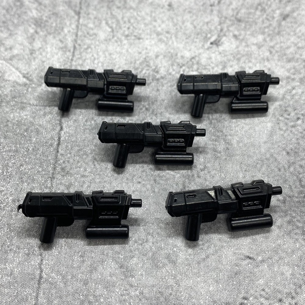 5pack Clone Blaster Rifle Blocks SciFi Weapons for Minifigures A2b412 Commando