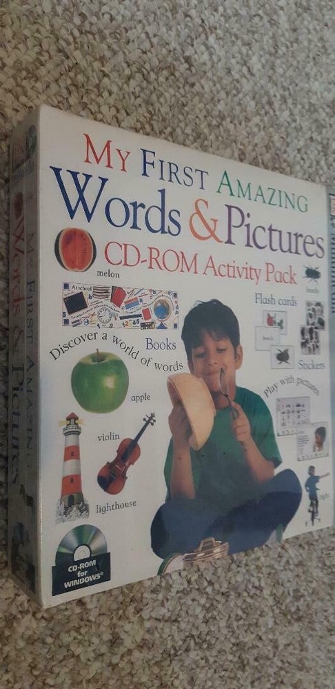 My First Amazing Words & Pictures CD-Rom Activity Pack PC