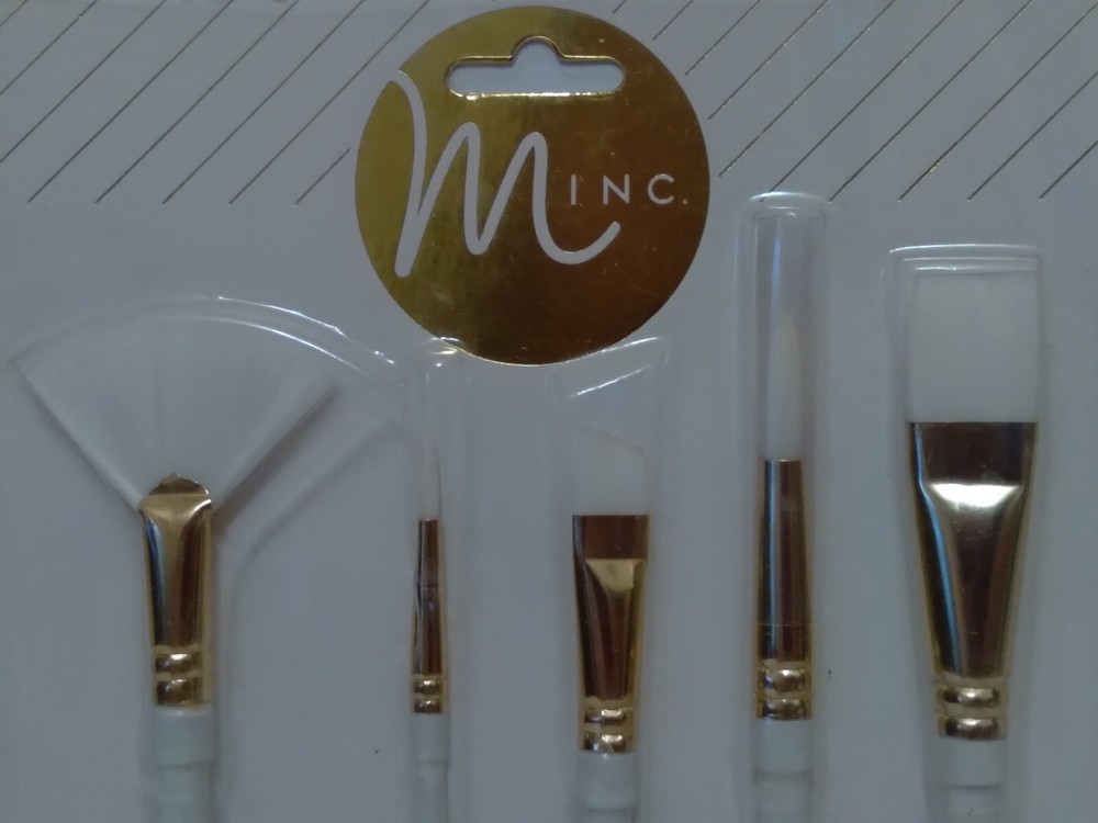 Minc - Heidi Swapp - New (Open) - 5 Piece Brush Set
