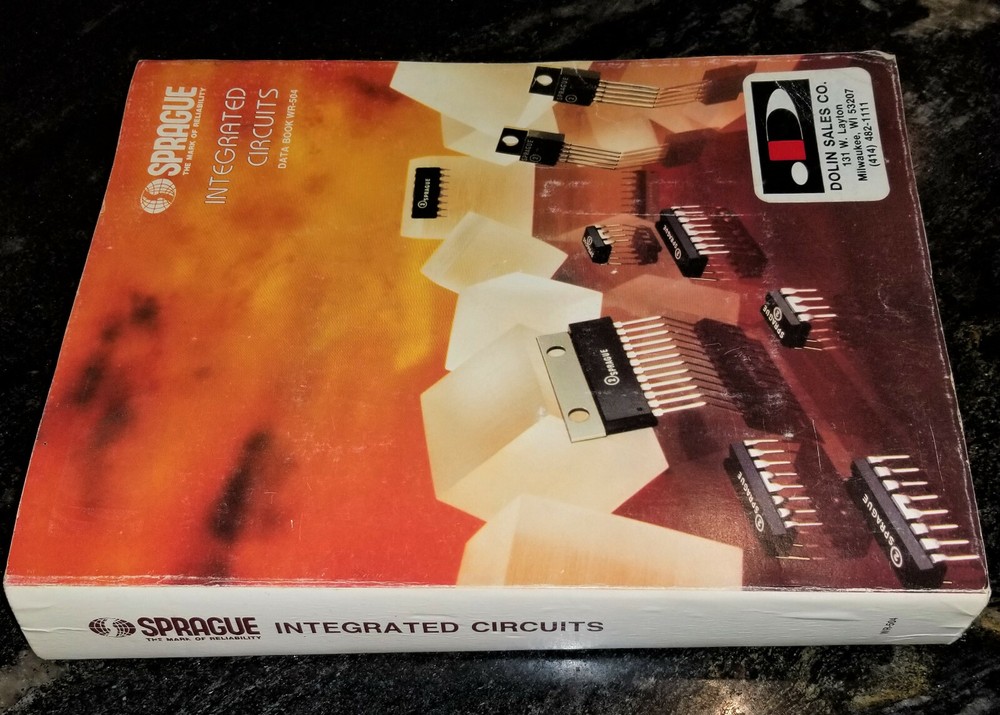 USED 1987 Sprague Integrated Circuit Data Book