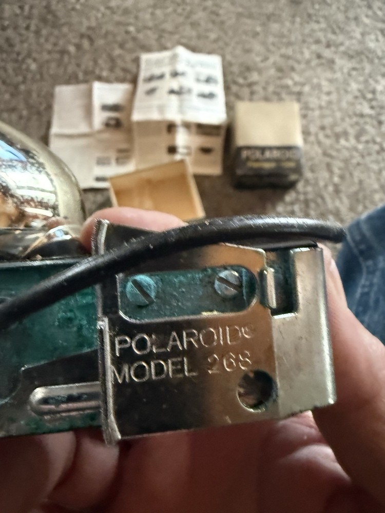 Vintage Polaroid Model 268 Land Camera Flash