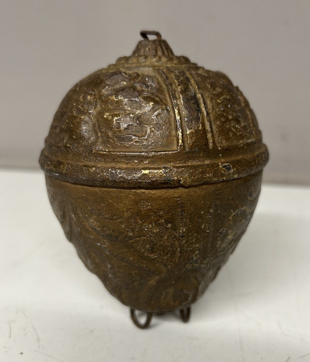 ornate brass Counter weight Antique Heavy For Chandelier Rise - Fall Pulley