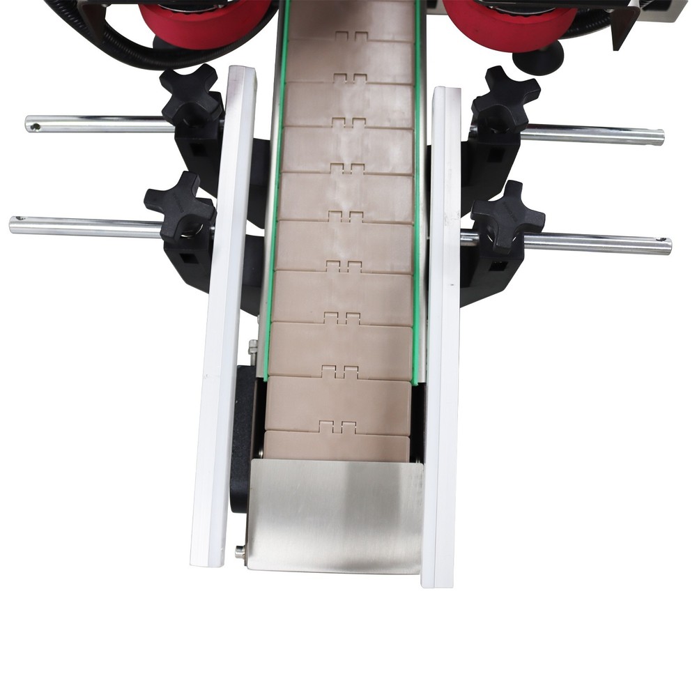 110V Double Sided Auto Desktop Labeling Machine for Square/Hexagonal Bottle etc