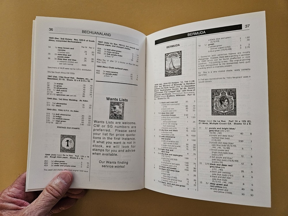 1997 Commonwealth King George VI Catalogue