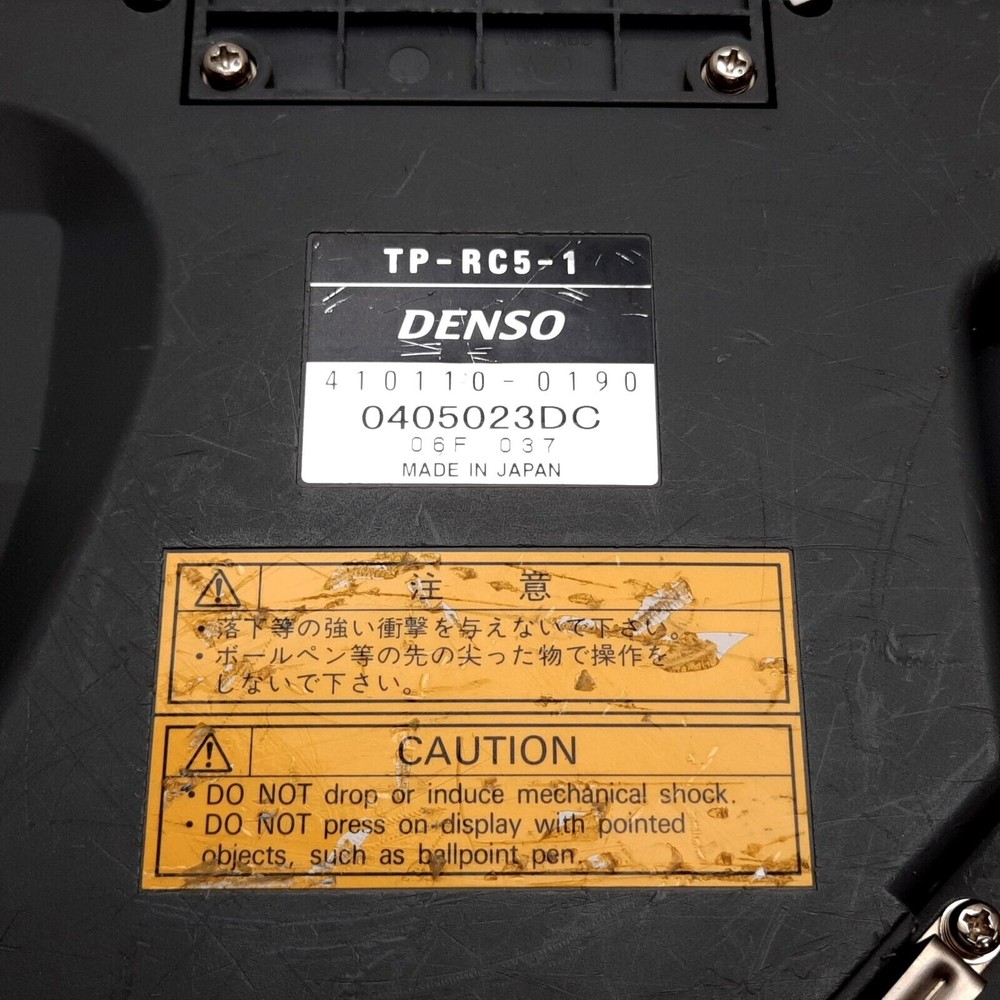 Denso TP-RC5-1 Robot Controller Teaching Pendant 24VDC 640x480 Pixels LCD Screen