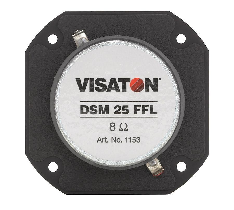 Visaton DSM25FFL 1" Titanium Dome Tweeter 8 Ohm