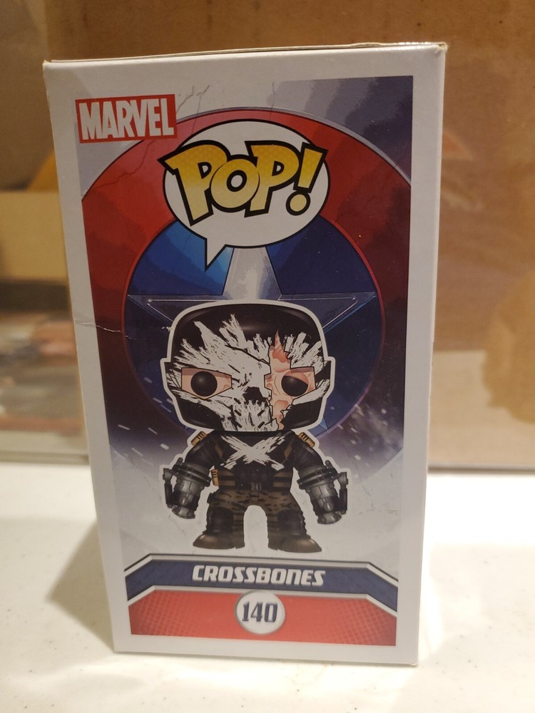 Funko Pop! MARVEL: Crossbones [Battle Damage] #140