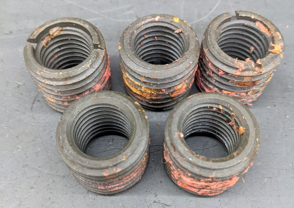 5 E-Z Lok 329-14 1-1/8" Self-Locking Thread Insert NEW