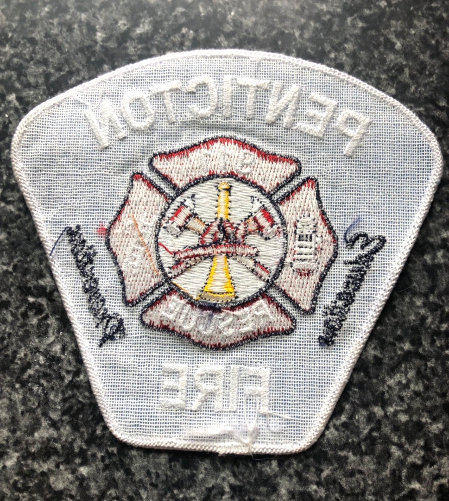 RARE Penticton Canada Fire 911 Rescue Patch - dress uniform patch