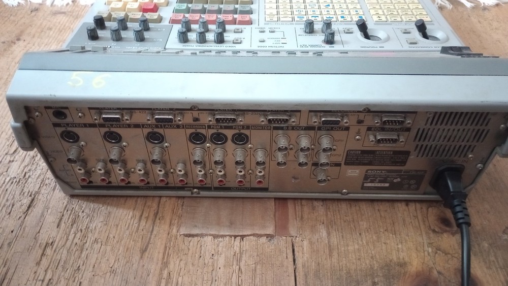 sony fxe-100 video editing system