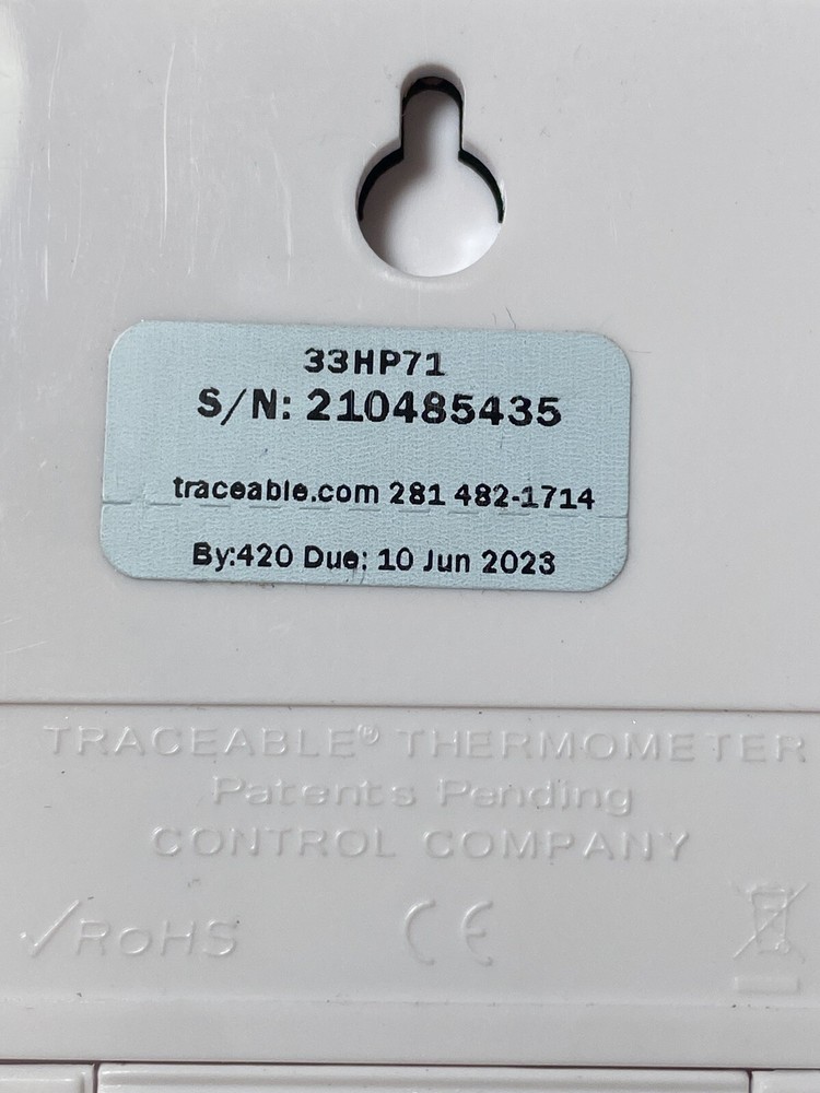 USB Data Logging Digital Thermometer, TRACEABLE 6440, 21 CFR 11, SEE DESCRIPTION