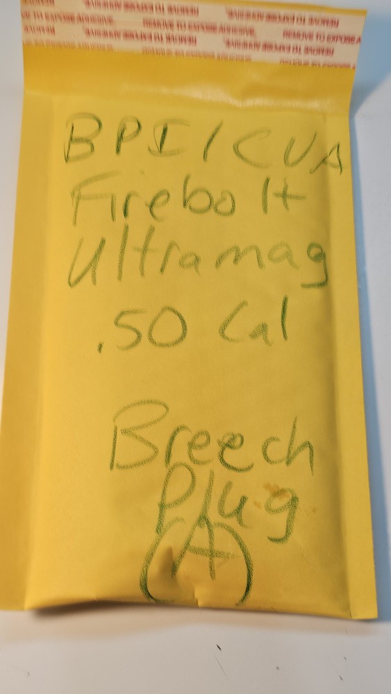 BPI/CVA Firebolt Ultramag Muzzleloader Rifle Breech Plug (A)