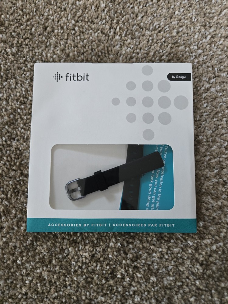 Fitbit Replacement Band Black Accessory for Fitbit Devices MPN 660-0532-1F