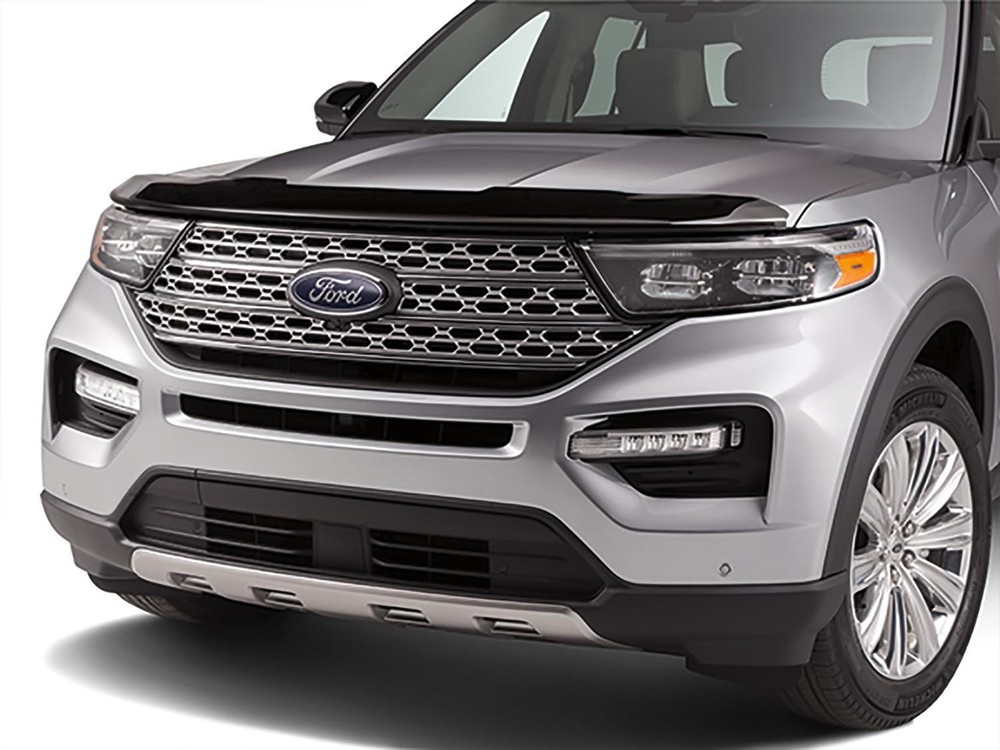 Explorer® 2020-2023 Smoke Front Hood Deflector Bug Protector Shield Bonnet Guard