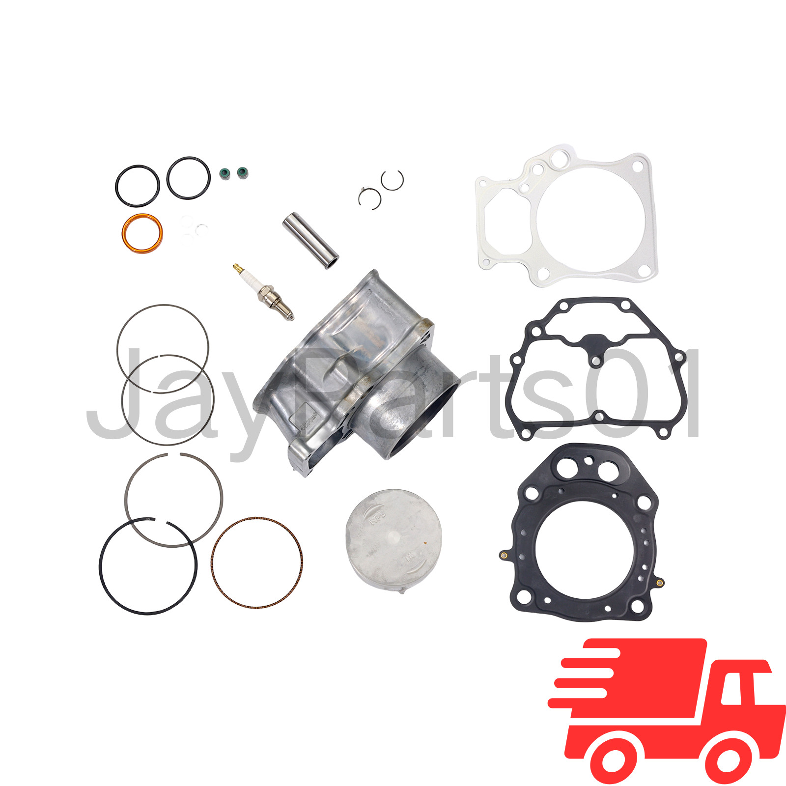 12100-HP7-A00 FOR TRX420 RANCHER HONDA 2009-2024 TOP END KIT W/ CYLINDER OEM