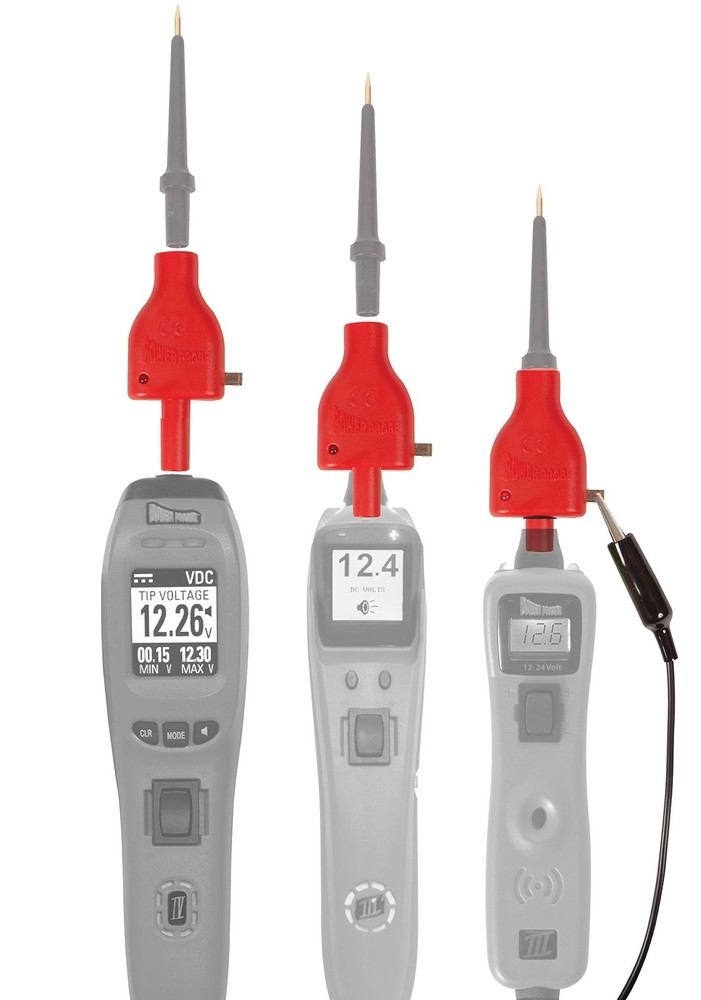 Power Probe 5 volt reference adapter will connect to any Tek RED