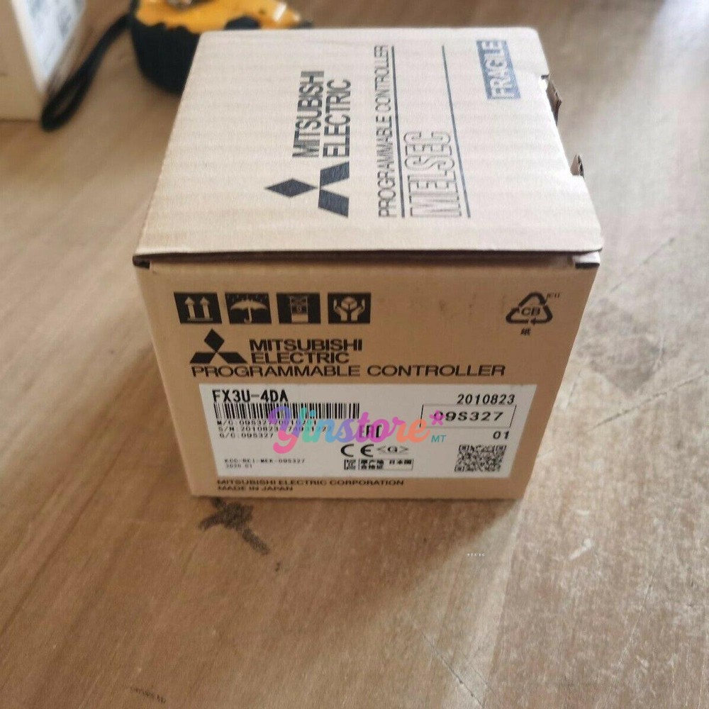 1 pc. New FX3U-4DA PLC Module