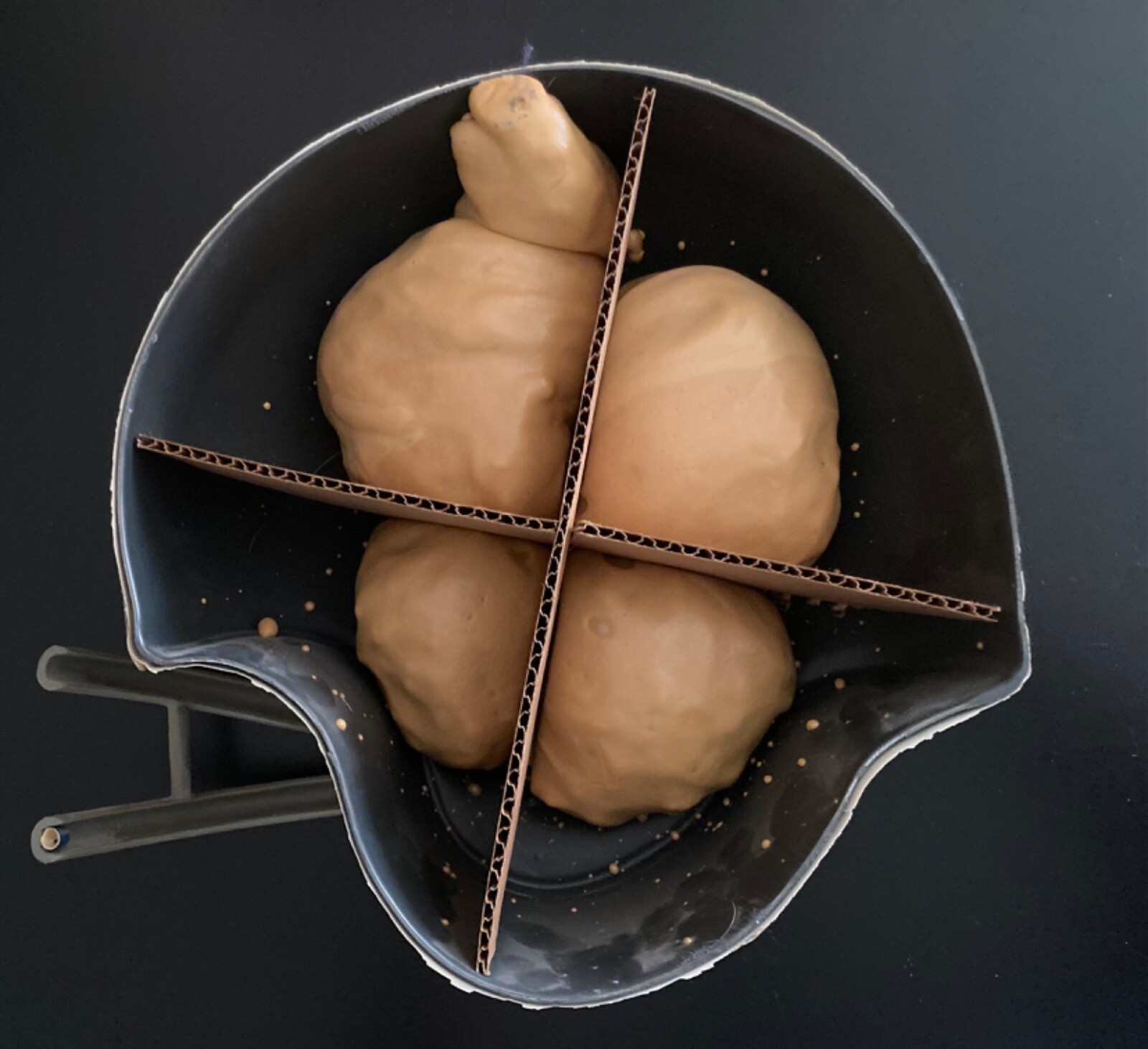 Vintage Buffalo Bills Standing Buffalo Helmet from Plastic Wall Plaque